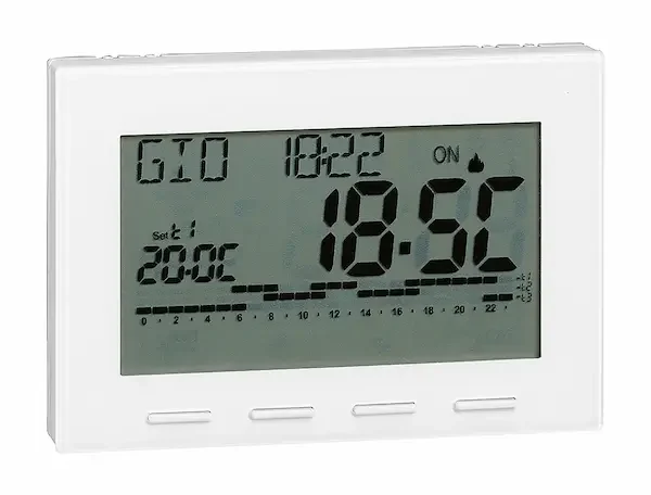 Nehmen Sie die Kontrolle über Ihren Komfort mit dem digitalen Raum-Chronothermostat von Greenwell