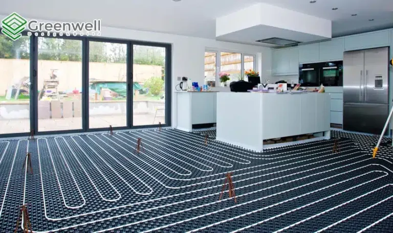 التدفئة المركزية الأرضية