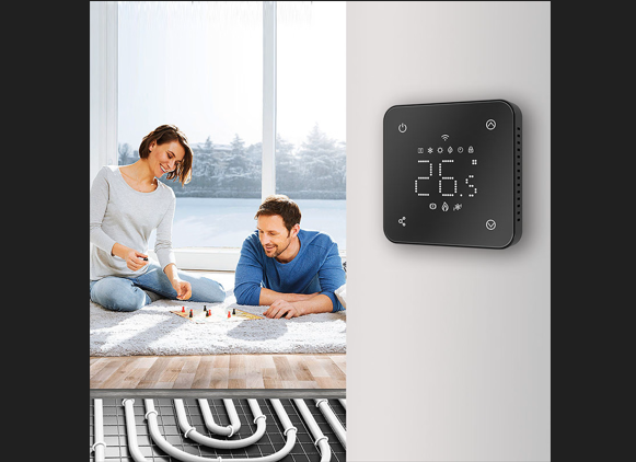 التدفئة تحت البلاط