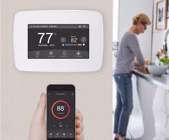 smart control solutions for central heating