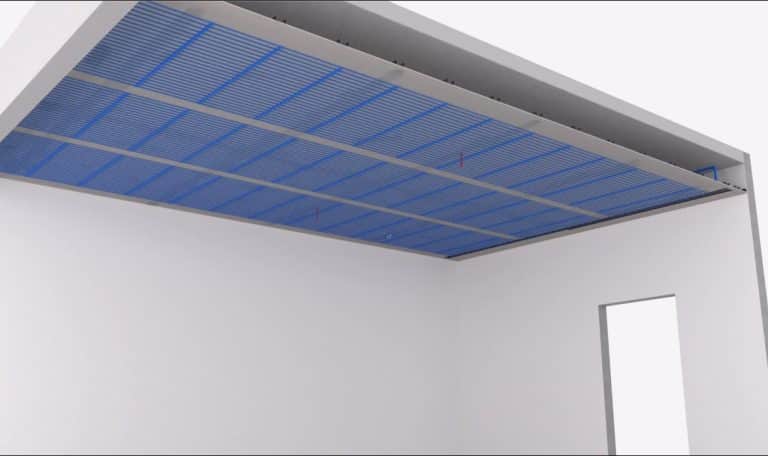 capillary tube mats Installation