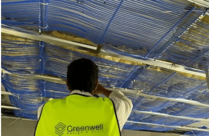 حصائر الانابيب الشعرية في التدفئة من جرين ويل: تركيب حصائر التدفئة وتوفير الطاقة بنسبة 40%