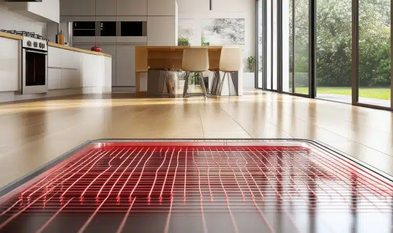 heat pump underfloor heating