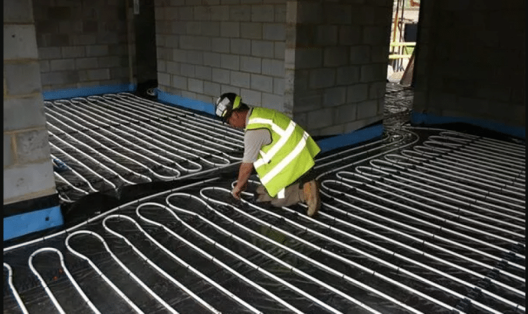 طريقة تمديد التدفئة تحت البلاط