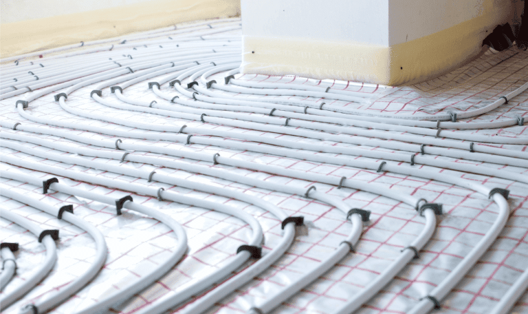 underfloor heating pipe
