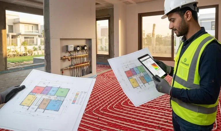 تصميم و حساب التدفئة المركزية لفيلتك بخصم خاص وتوفير 30% من الطاقة | جرين ويل